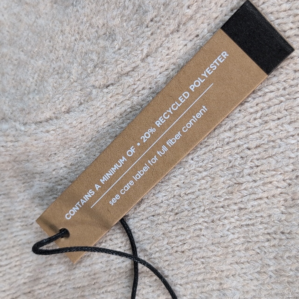 Nicole Miller Espresso Martini Crew Neck Sweater Size Med - Picture 3 of 10
